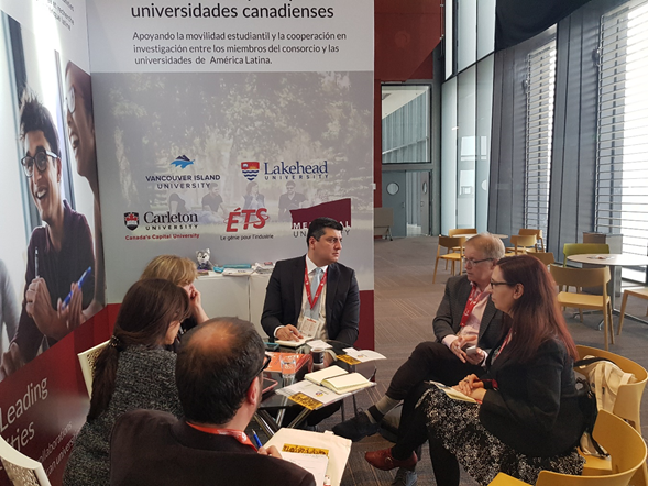 Photo of Meeting between CALAREO and CCYK at CAIE 2019